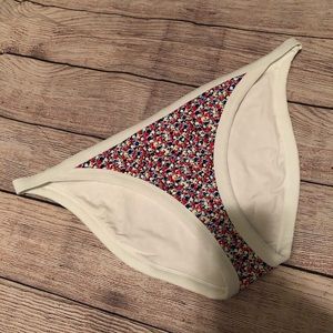 NWOT Aerie Floral Full Coverage Bikini Bottoms